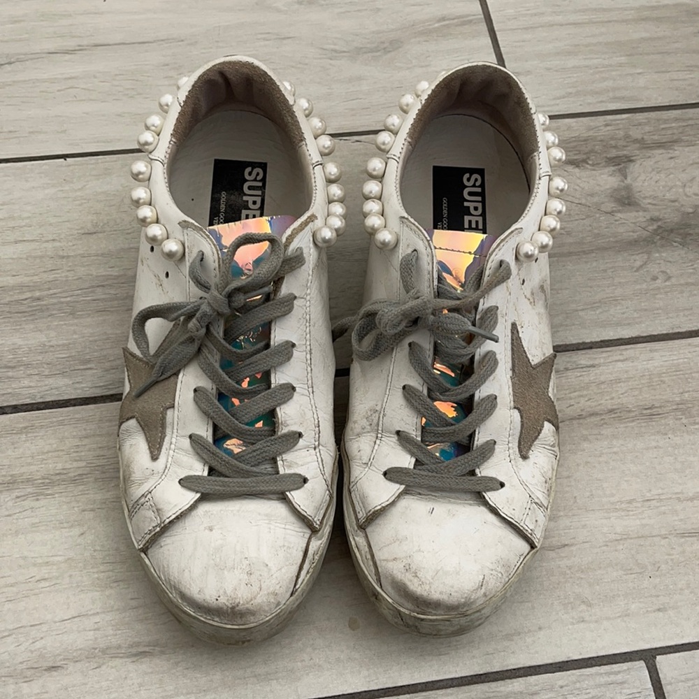 Golden goose superstar sneakers